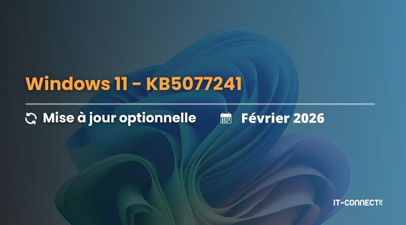 ITConnect_fr's tweet image. 🌟 Windows 11 KB5077241  : Sysmon intégré, outils RSAT pour les machines ARM64, etc.

Le récap' complet sur cette mise à jour 👇 
- it-connect.fr/windows-11-la-…

#Windows11 #informatique #veilleIT #Microsoft