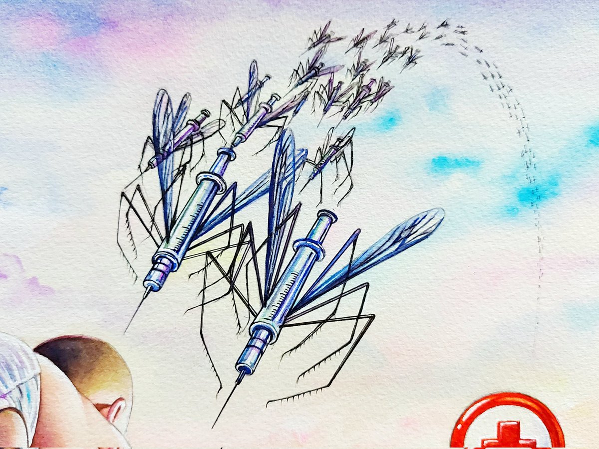 sungkayan1112's tweet photo. Watercolor 38 x 27cm
#art
#illustrationart
#technicalpen
#watercolor
#watercolorpainting
#picture
#newnormal
#face
#significant
#challenger
#generation
#humanity
#lose
#starting
#lineart
#learning
#runs
#challenge
#chikungunya
#mosquito
#needle
#truth
#ai
@sungkayan1112 https://t.co/cvFw7UT9ja