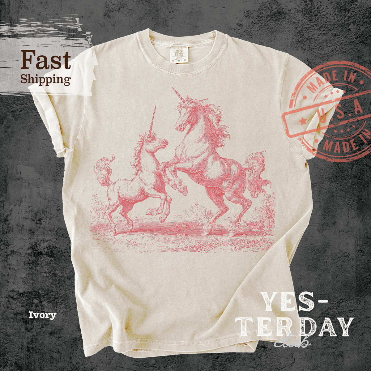 tem_temmax's tweet image. Pure magic in every thread. 🦄✨ Grab our Vintage Pink Unicorn Tee for a delicate, whimsical statement. Ultra-soft fabric, high-impact detailed graphic.

Made in USA 🇺🇸

Order Here: etsy.com/listing/444188…

#VintageUnicorn #Fairycore #SoftGirlAesthetic #YesterdayClub