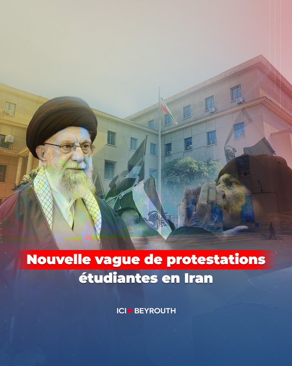Icibeyrouthnews's tweet image. Des milliers d’étudiants manifestent dans les campus #iraniens, dénonçant le #régime et appelant à des #réformes profondes.

Jusqu’où ira cette contestation ?

Pour en savoir plus, lisez l’article de Natasha Metni Torbey sur #IciBeyrouth via le lien: icibeyrouth.com/articles/13336…