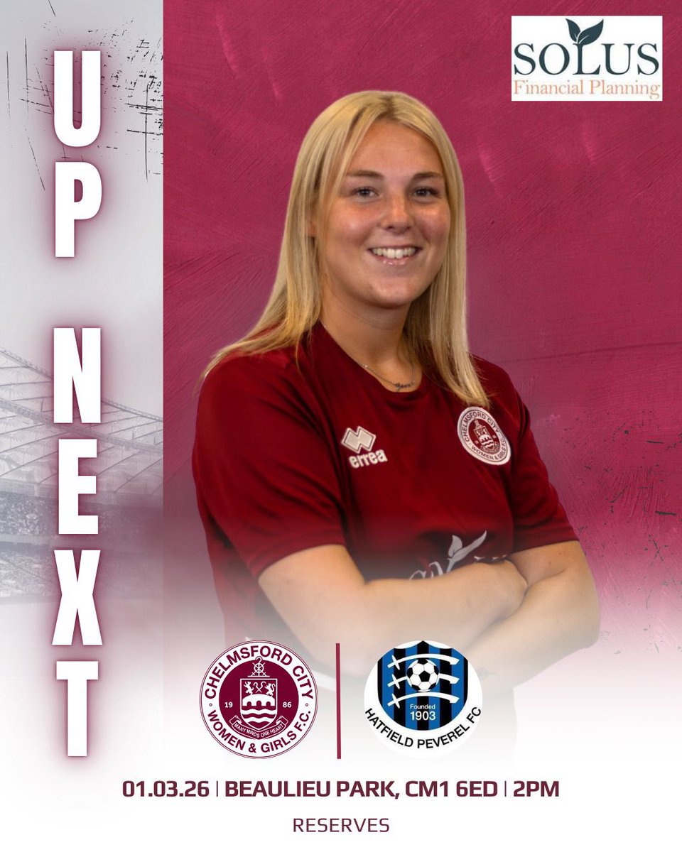Chelmsford City WFC Reserves tweet media