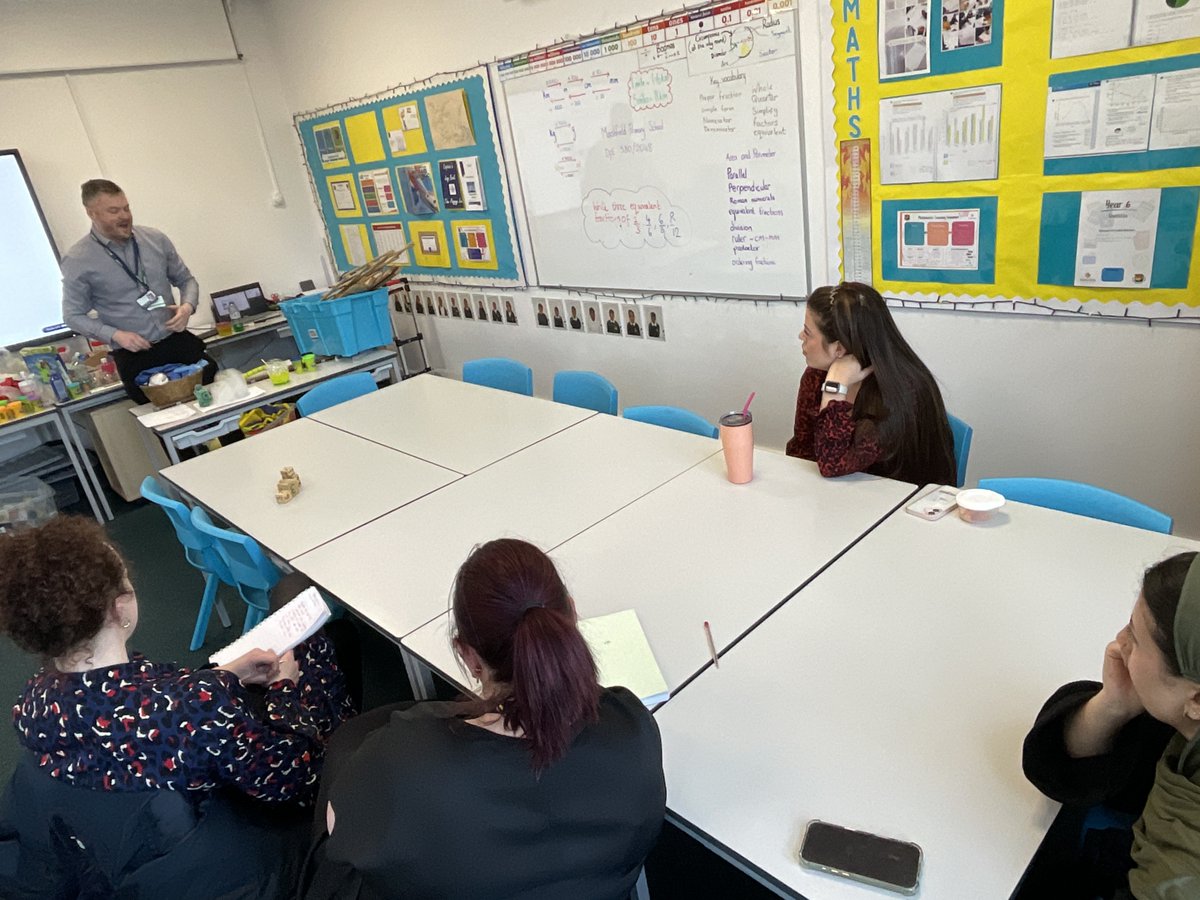 MarshfieldPS's tweet photo. The fun and fascination continues with Inspire Early Years  delivering a bespoke CPD session for our Foundation Stage team 🌟 Lots of thoughtful, exciting ideas to strengthen early maths through play and purposeful provision. 🔢✨ #MPSMaths https://t.co/2EaScfUojX