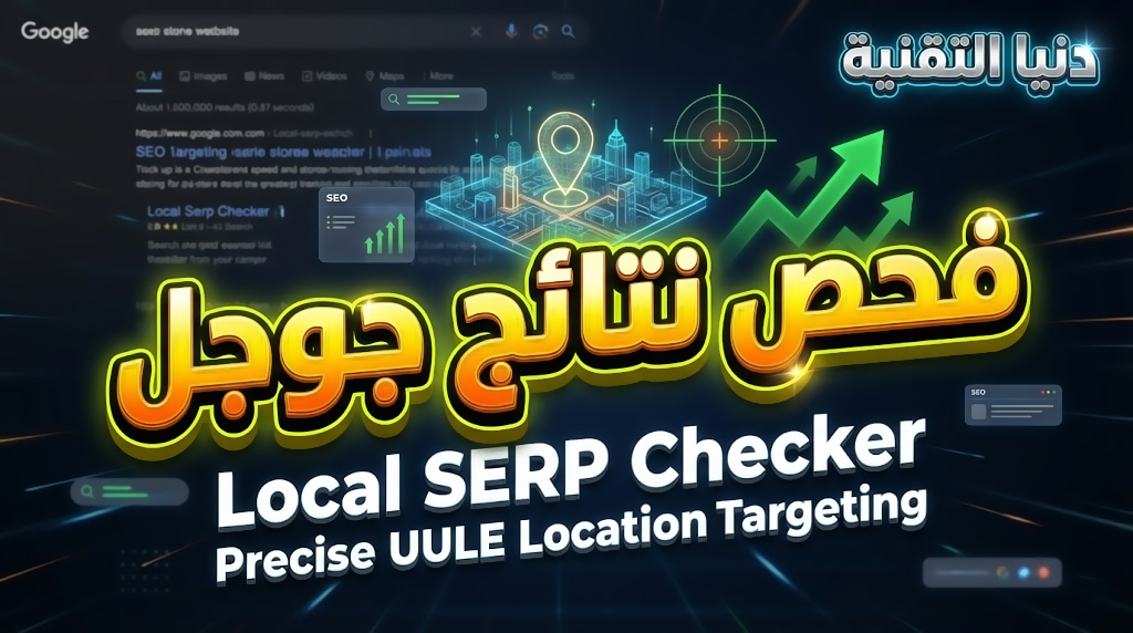 techdonia's tweet photo. 🔥 اكتشف ترتيب موقعك في جوجل من أي مدينة أو دولة بدقة عالية مع أداة Local SERP Checker من دنيا التقنية!

🔹 فحص نتائج جوجل بدونVPN
🔹 تحليل Local SEO بدقة UULE
🔹 أول 10 صفحات SERP مباشرة
جرّبها الآن👇
 https://t.co/HGmW9kI7lx
#فحص_نتائج_جوجل #LocalSERPChecker #UULE #دنيا_التقنية https://t.co/731zpN8f9X