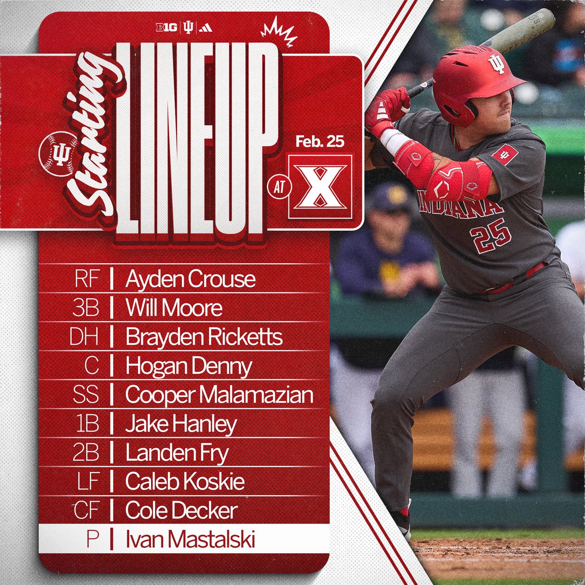 Indiana Baseball tweet media