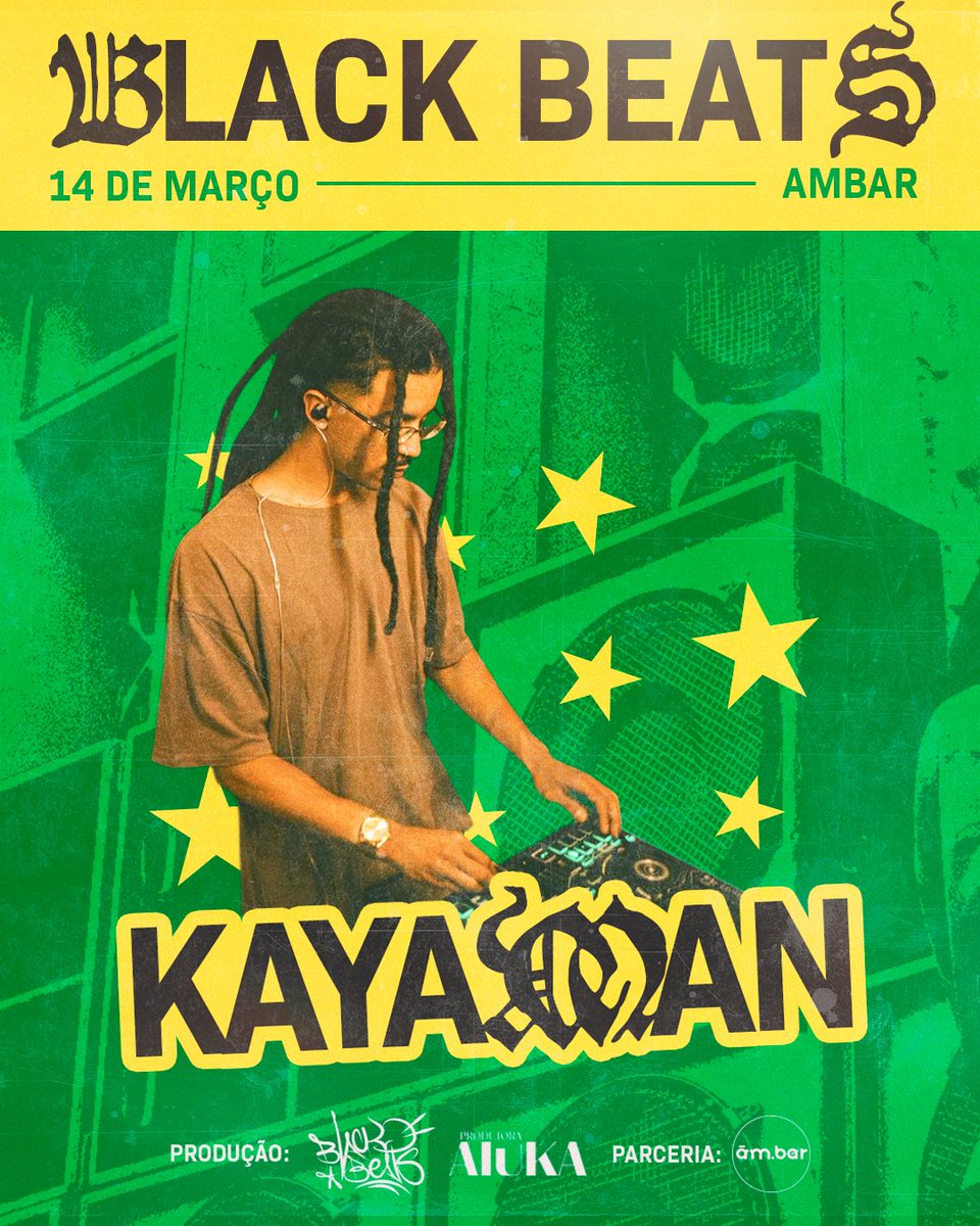 <a href="/DJKAYAMAN/">dj pilates ★彡</a> tá chegando junto com a gente nessa pra deixar todo mundo com a energia lá em cima 💥💥💥
Os antecipados tão acabando já se garante
shotgun.live/en/events/blac…