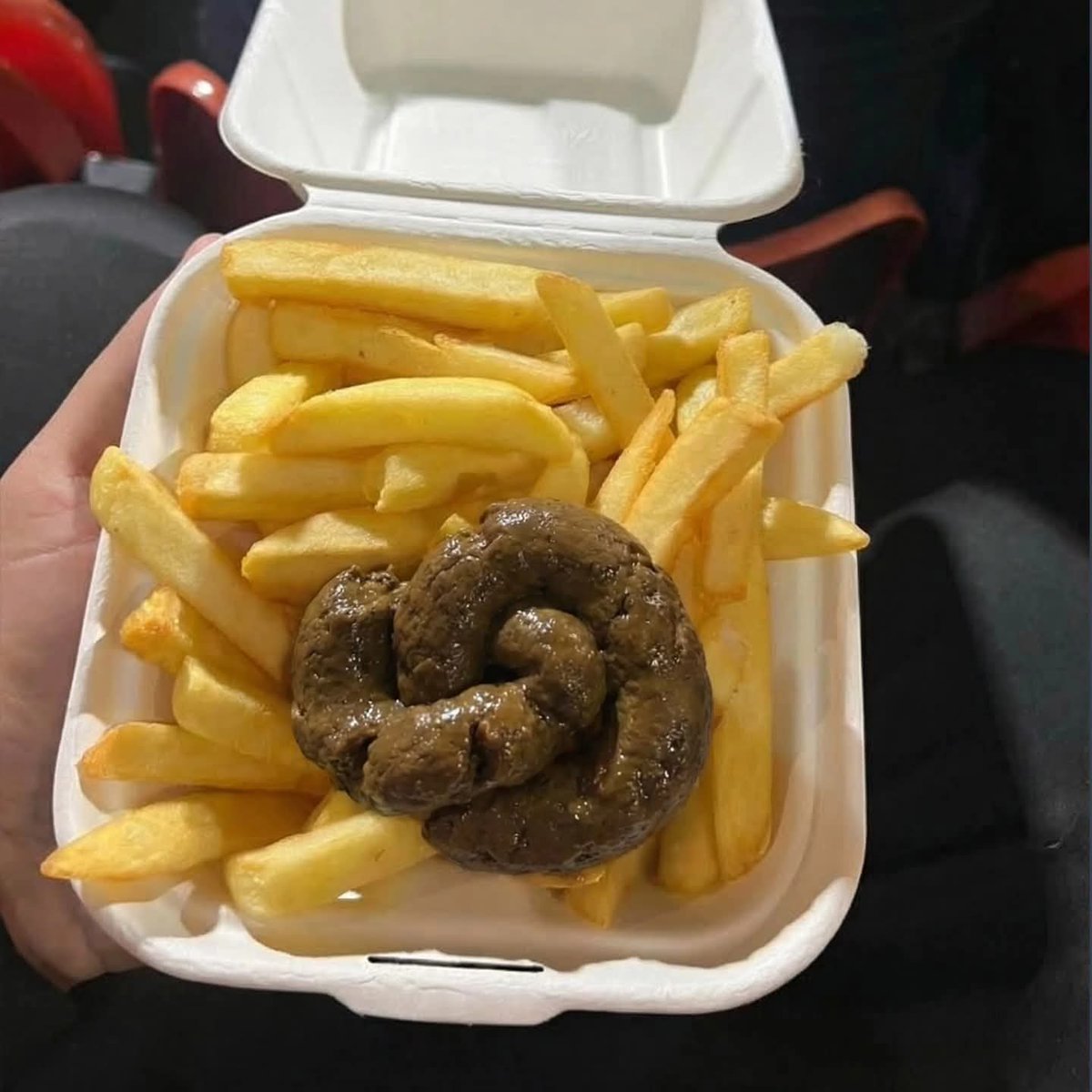Lamb Kofte and chips at Wrexham for £4.30.