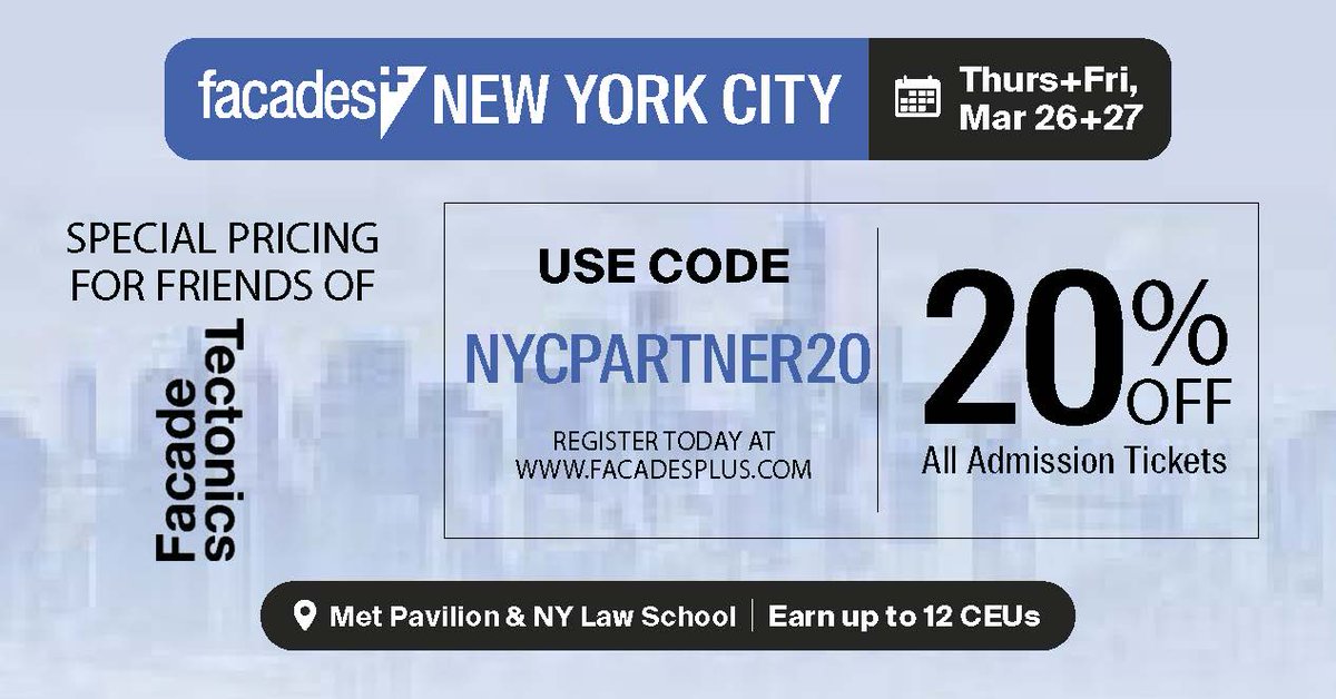 Facade Tectonics (FTI) tweet media