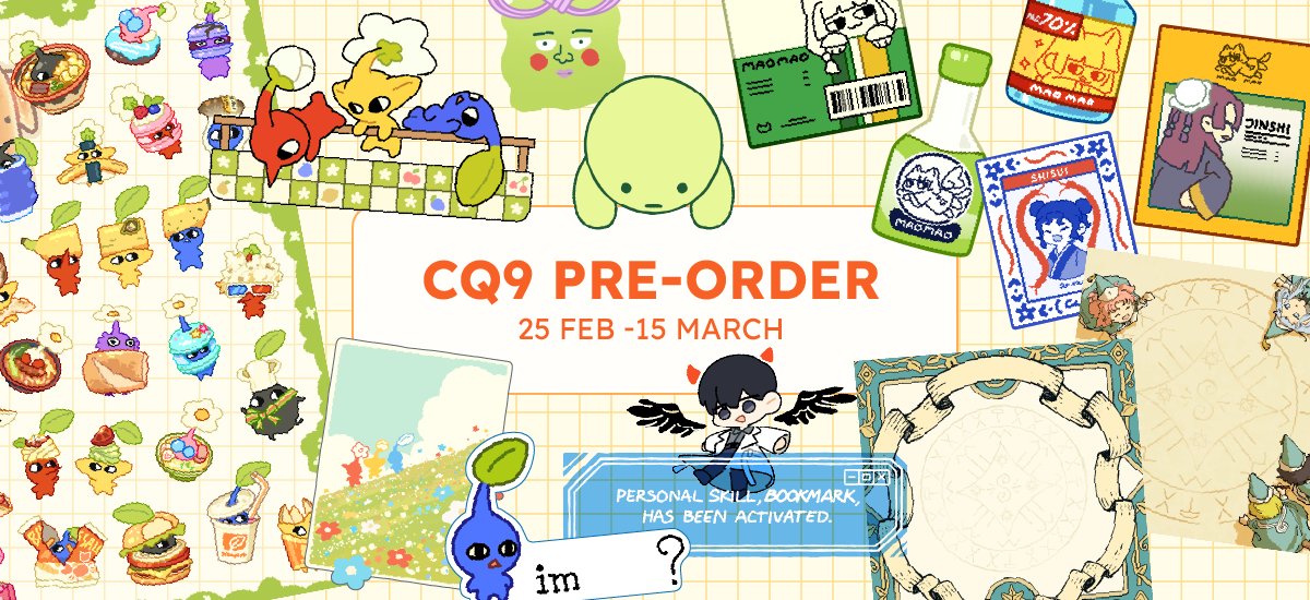 🔔Preorder open 🔔
📆 25 Feb -15 Mar 8PM GMT+7 

🌏 International:ko-fi.com/campanellama/s…

🇹🇭 : friendii.art/campanellama/s…
25-4 พรีสำหรับรับในงาน*วันเสาร์* (เราจะฝากไว้ที่บูธเพื่อนๆ)‼️
*วันอาทิตย์ขายหน้างานเท่านั้น*
9-15 พรีรอบหลังงาน