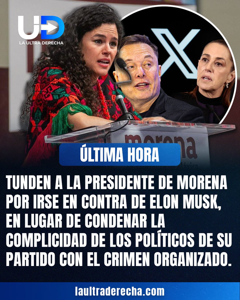 🔴|🚨¡VIRAL! Miles de usuarios en redes sociales han arremetido contra la presidente de MORENA, Luisa María Alcalde, tras un video publicado a través de su cuenta de X en el que critica al dueño de Tesla, Elon Musk, por haber afirmado que Claudia Sheinbaum solo seguía órdenes de