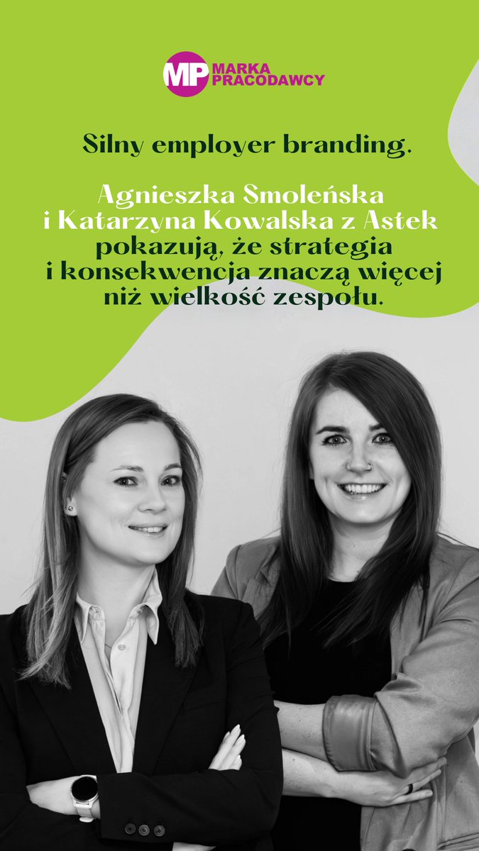 Strategiczne „mniej”. Jak dwuosobowy marketing IT buduje silny Employer Branding

markapracodawcy.pl/jak-dwuosobowy…

#employerbranding #astek #markapracodawcy #friendlyworkplace