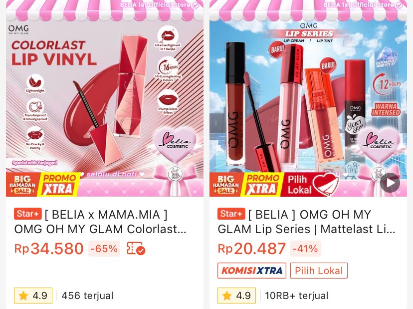 natshels's tweet photo. 5. Belia Cosmetic
💌 https://t.co/p6pVwLkIqX https://t.co/lRbbvNmYsT