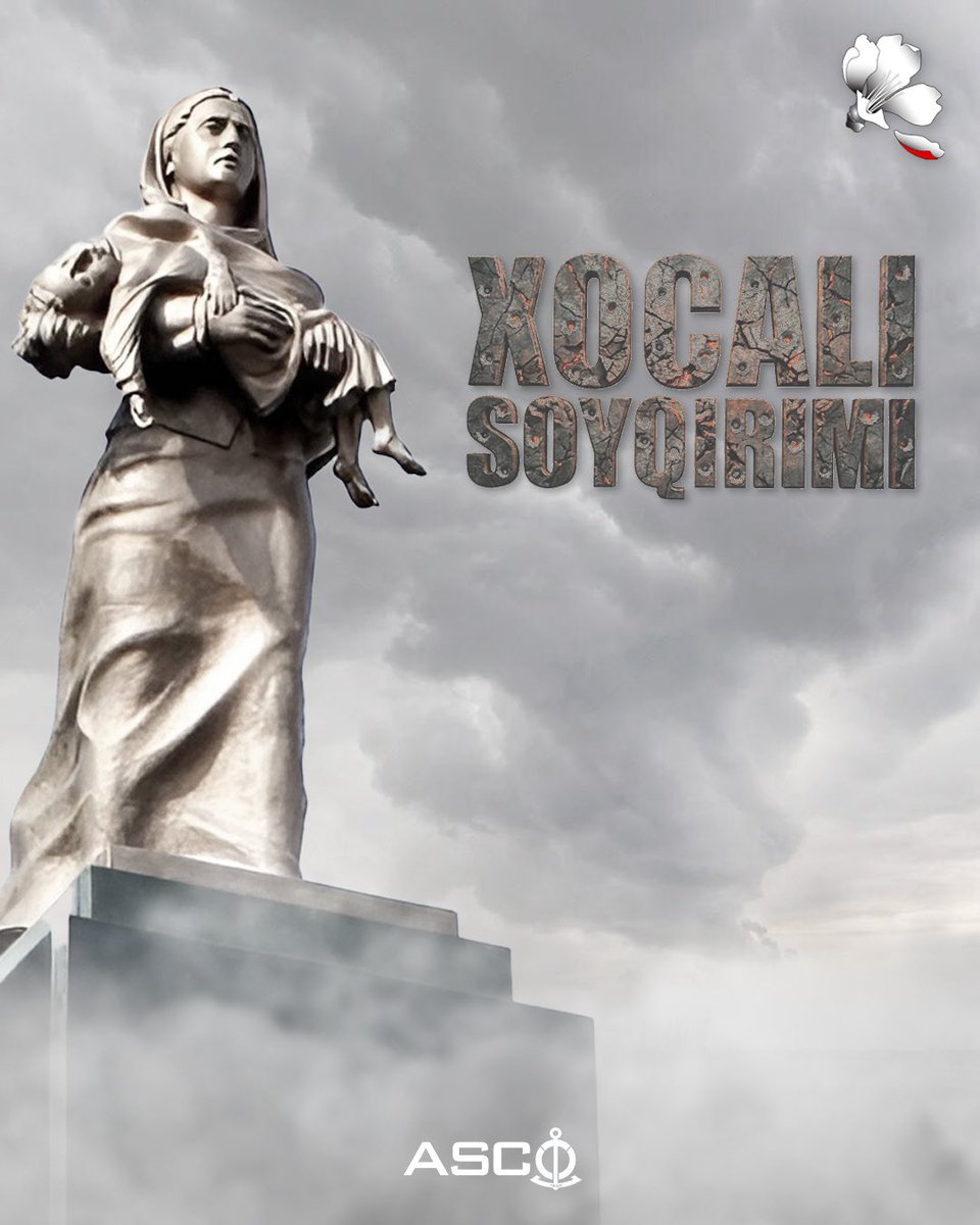 Tarixin ən dəhşətli faciələrindən biri olan Xocalı soyqırımından 34 il ötür.

Faciə qurbanlarının xatirəsini dərin ehtiramla yad edirik.

#XocalıyaƏdalət #XocalıSoyqırımı #JusticeforKhojaly #KhojalyGenocide34