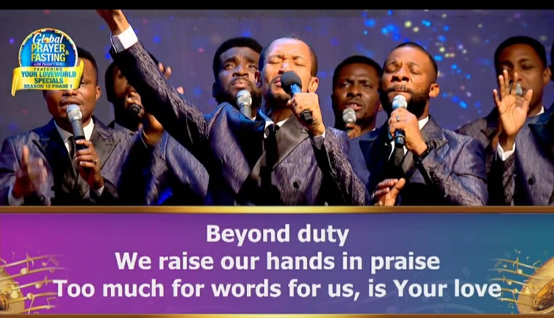 MINISTERING NOW - LOVEWORLD SINGERS!

DAY 2 - GLOBAL PRAYER AND FASTING WITH PASTOR CHRIS FEATURING YOUR LOVEWORLD SPECIALS!

Participate Live On 👇
loveworldradio.fm 

Download the Loveworld Radio App

play.google.com/store/apps/det…
 web.lwappstore.com/share/lW-sA-D7…

#Loveworldradio