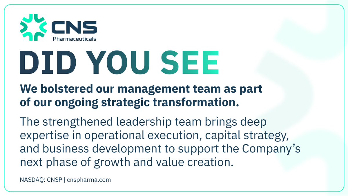 CNS Pharma tweet media