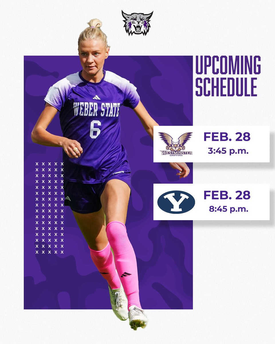 wsusoccer's tweet photo. You miss us yet?

The Wildcats kick-off their spring schedule this weekend with a doubleheader in Provo, UT

#WeAreWeber // #BigSkySOC https://t.co/nMEOR6iYxu