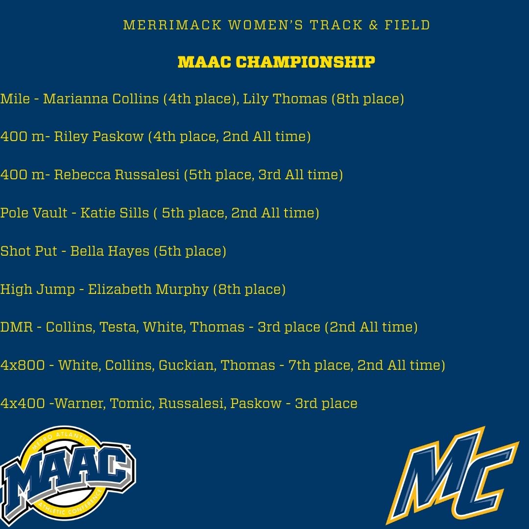Merrimack T&F/XC tweet media