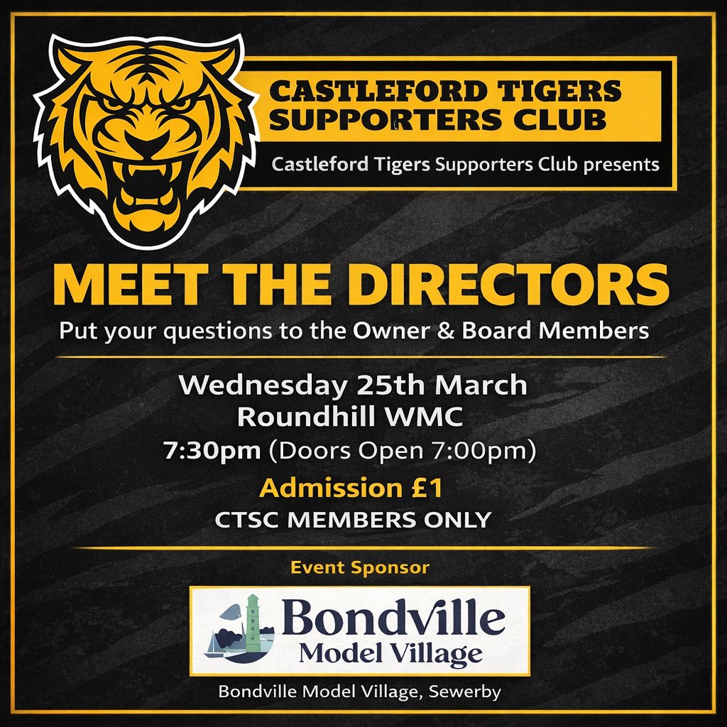 Cas Tigers Supporters Club tweet media