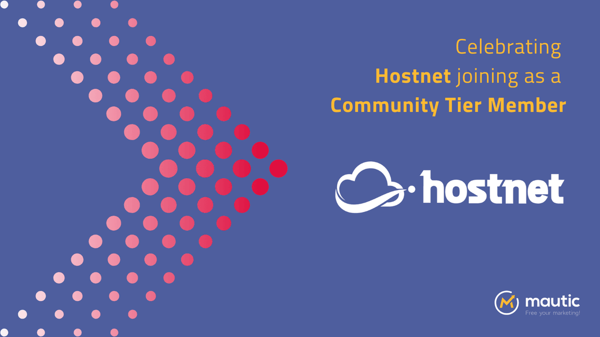 Welcome @Hostnet_br as a Mautic member 💚🇧🇷

Hostnet has supported Mautic for many years, now they're our first Brazilian member under our new regional pricing, making  membership accessible globally. 

mautic.org/member/hostnet/

Learn more: mau.tc/membership