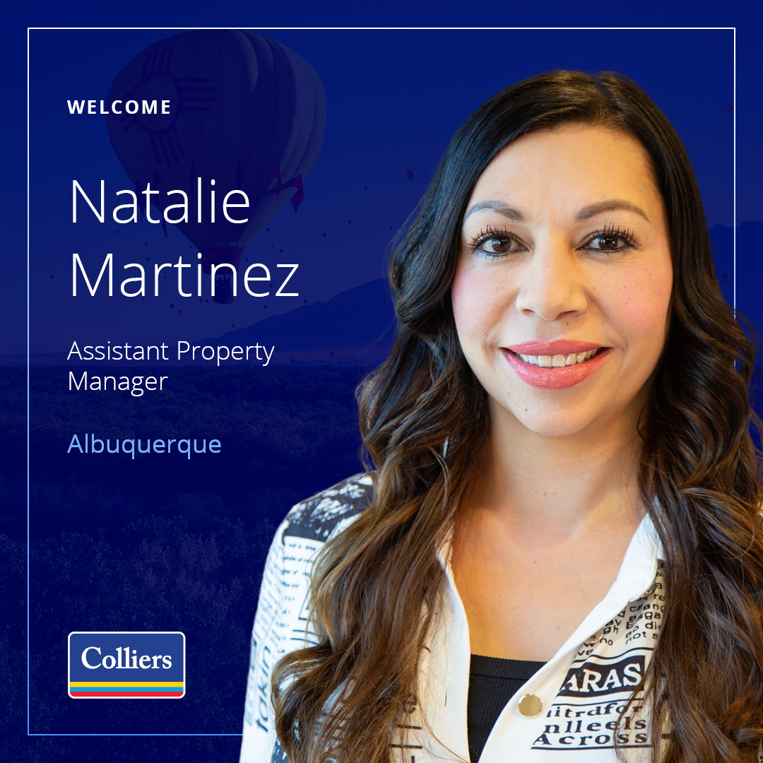 We are pleased to announce that Natalie Martinez has rejoined our Property Management team. Her experience and dedication will be a valuable asset to our operations. Welcome back, Natalie!

#AcceratingSuccess @‌Colliers_NM