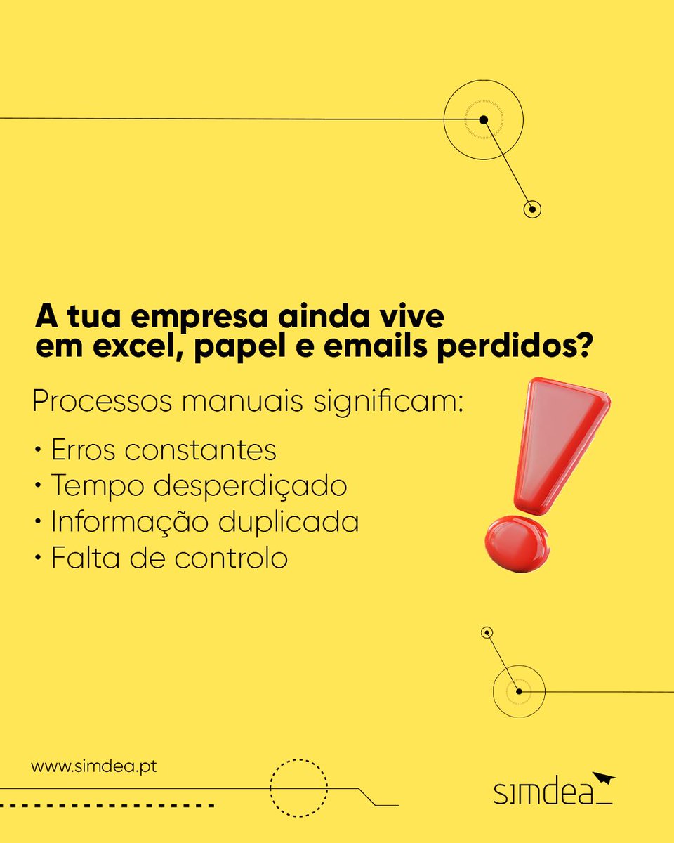 simdea_pt's tweet photo. A digitalização de processos não é uma tendência. É uma necessidade competitiva.

Converte os fluxos de trabalhos manuais em formatos digitais e aumente a eficiência e agilidade.

Queres digitalizar? Fala connosco https://t.co/LBx0bLbLKp