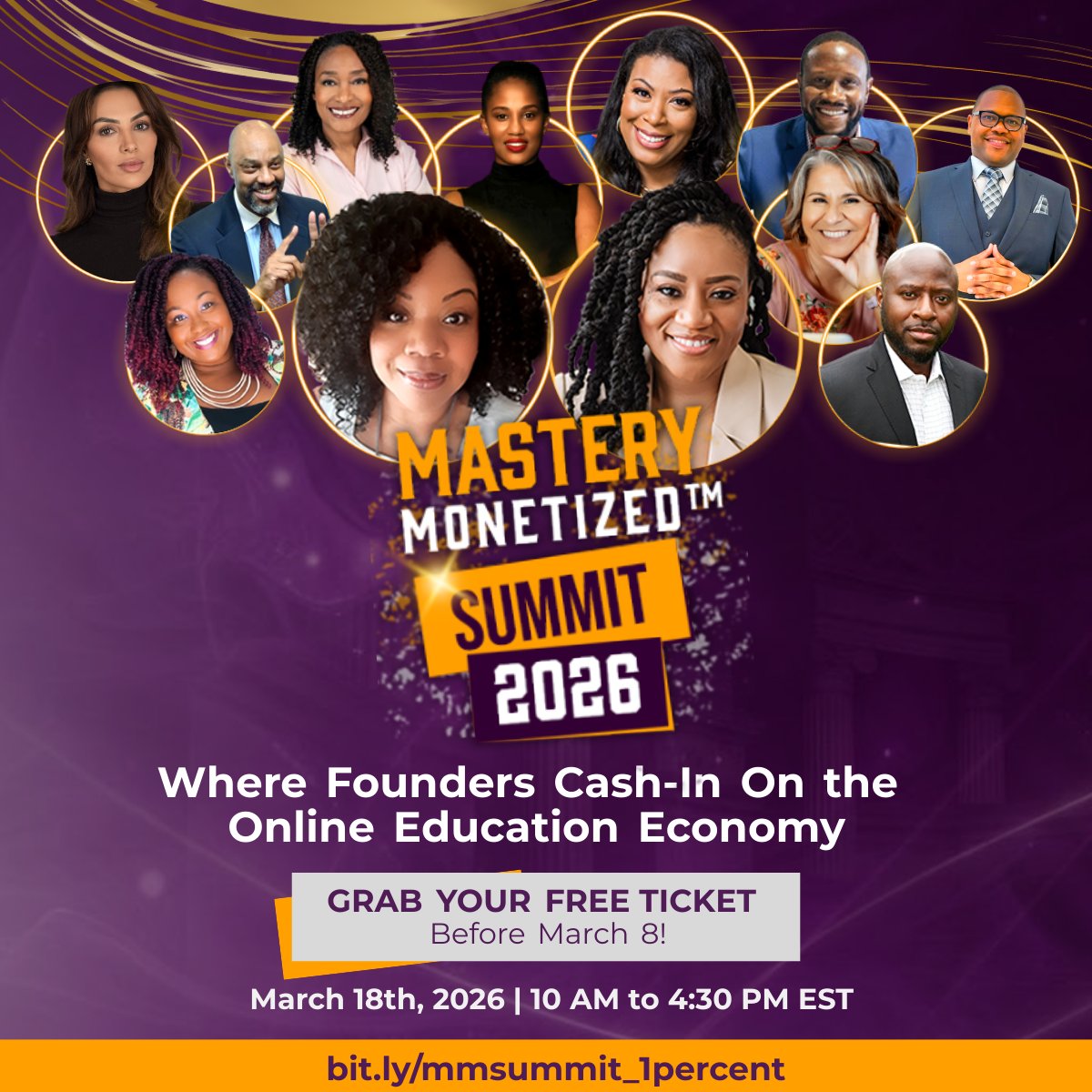gbasswealthtips's tweet photo. Let’s be real — you’re leaving money on the table.

Not because you lack skill, but because your expertise isn’t packaged into premium education offers people pay $2K–$50K+ for.

That changes March 18.

Join me at the Mastery Monetized™ Summit. https://t.co/yumbwgT1em https://t.co/dvsGmOjsnZ