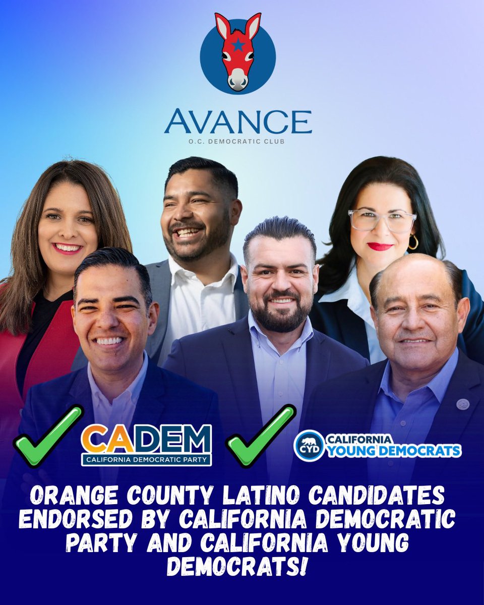 Avance Democratic Club of OC tweet media