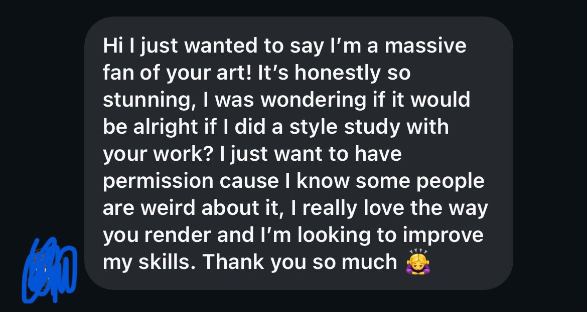 How to make an artist happy 101