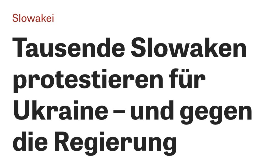 ASN86546890's tweet photo. Pro Ukraine- gegen Fico
Danke! https://t.co/3HAn3qiZo0