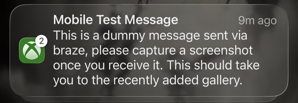 WeLoveYouEnvy's tweet image. Yo @Xbox please stop spamming my phones notifications 30 different times with this notification for the Xbox app.