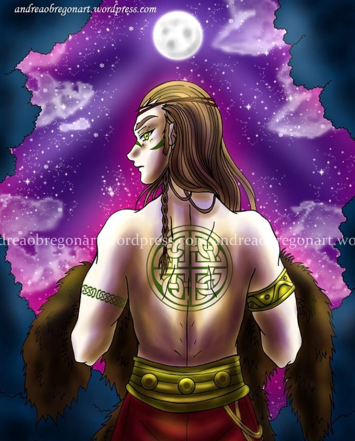 AndreaObre_Art's tweet photo. ✨A la luz de la luna✨
#Cantabria #celtas #celtic #ilustracion #AndreaObregonArt https://t.co/SUi2U66ILS