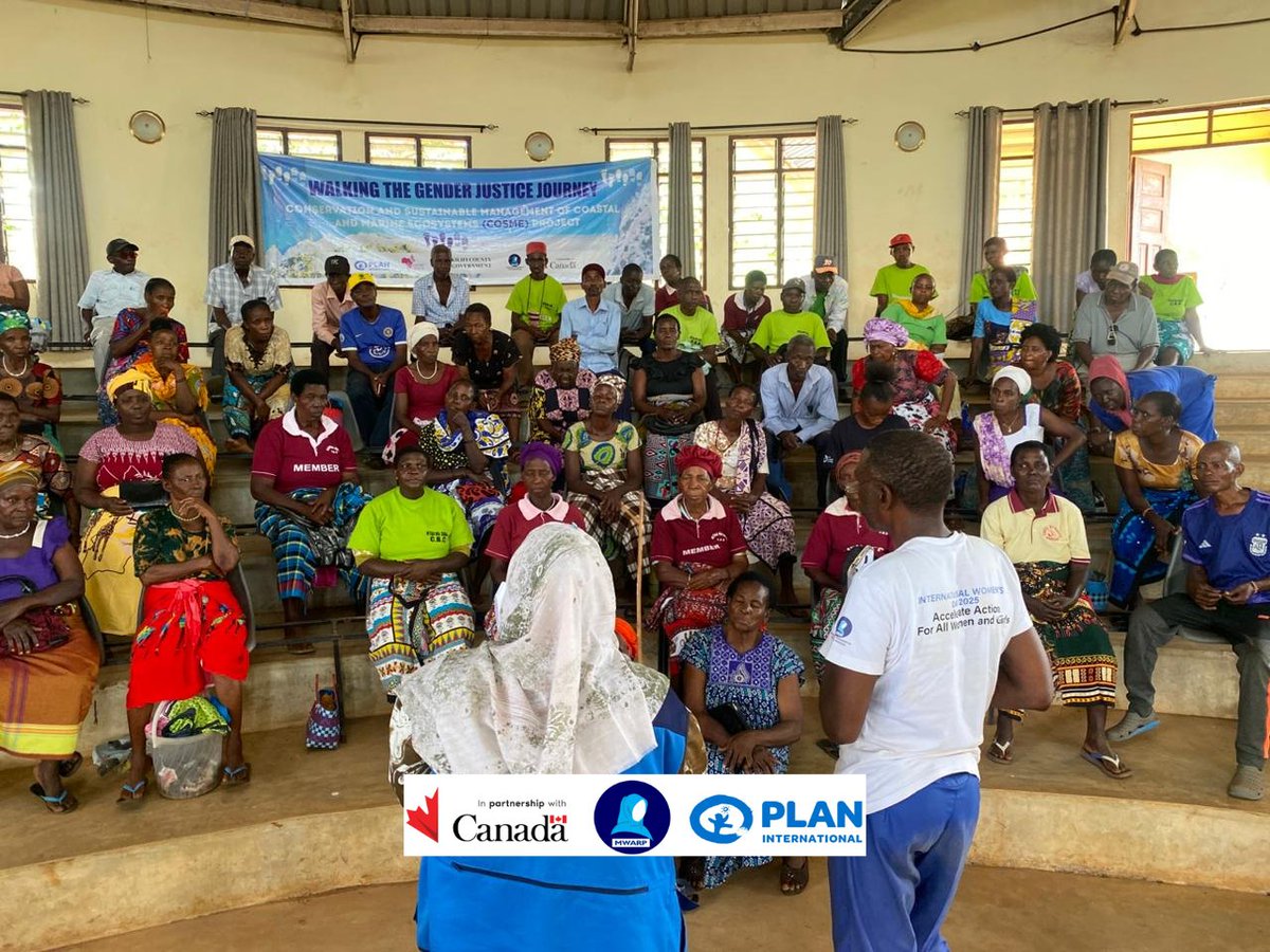 From Dialogue to Action: Chonyi Community Shaping a Greener, More Equal Future! 

Today, <a href="/Mwarpkenya/">Muslim Women Advancement of Rights and Protection</a> , alongside <a href="/PlanKenya/">Plan International Kenya</a> and <a href="/NawiriAfrica/">Nawiri Africa</a> , held an inspiring Peer-to-Peer Learning Session in Chonyi under the #COSMEProject, and the energy was unmatched! 

Bringing together