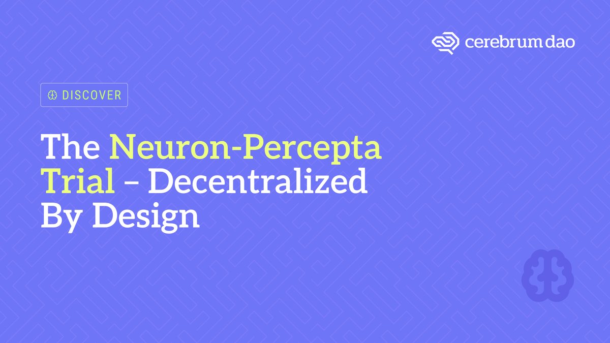 Cerebrum DAO 🧠 tweet media