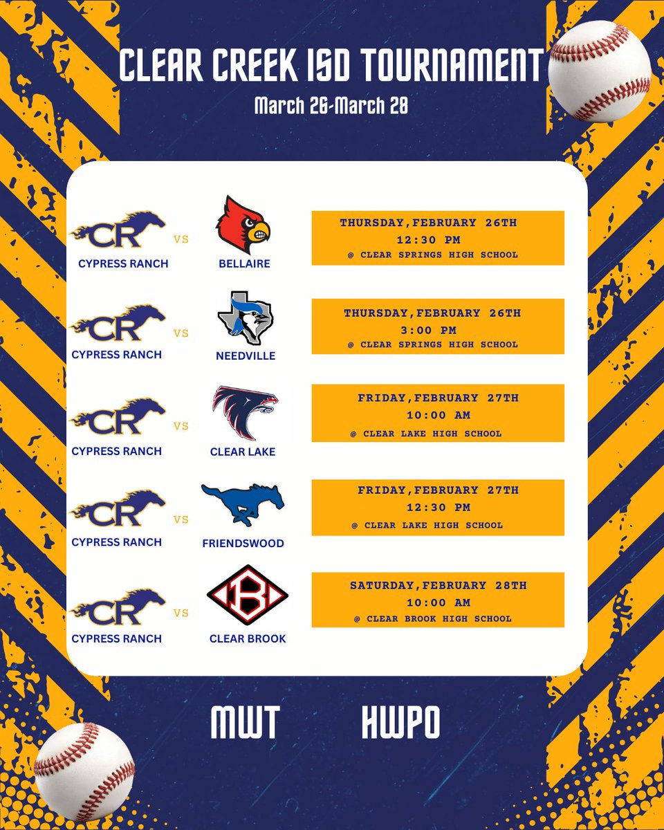 Cypress Ranch Baseball tweet media