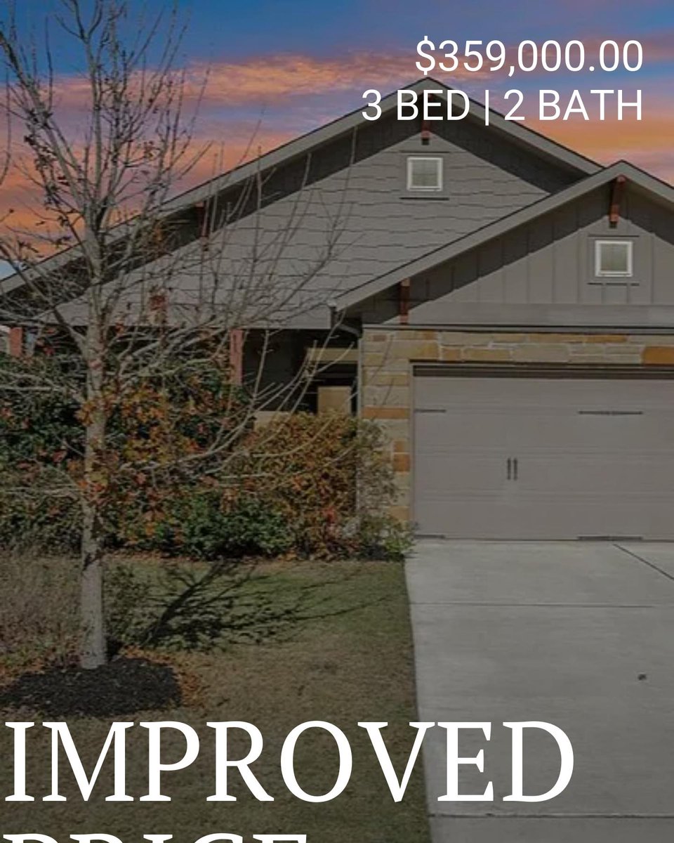 PBarloco's tweet photo. 🌟 Big News in Georgetown! 🌟

Price drop alert on this beautiful 3-bed, 2-bath home in Rancho Sienna! https://t.co/mBJJLaS4ou