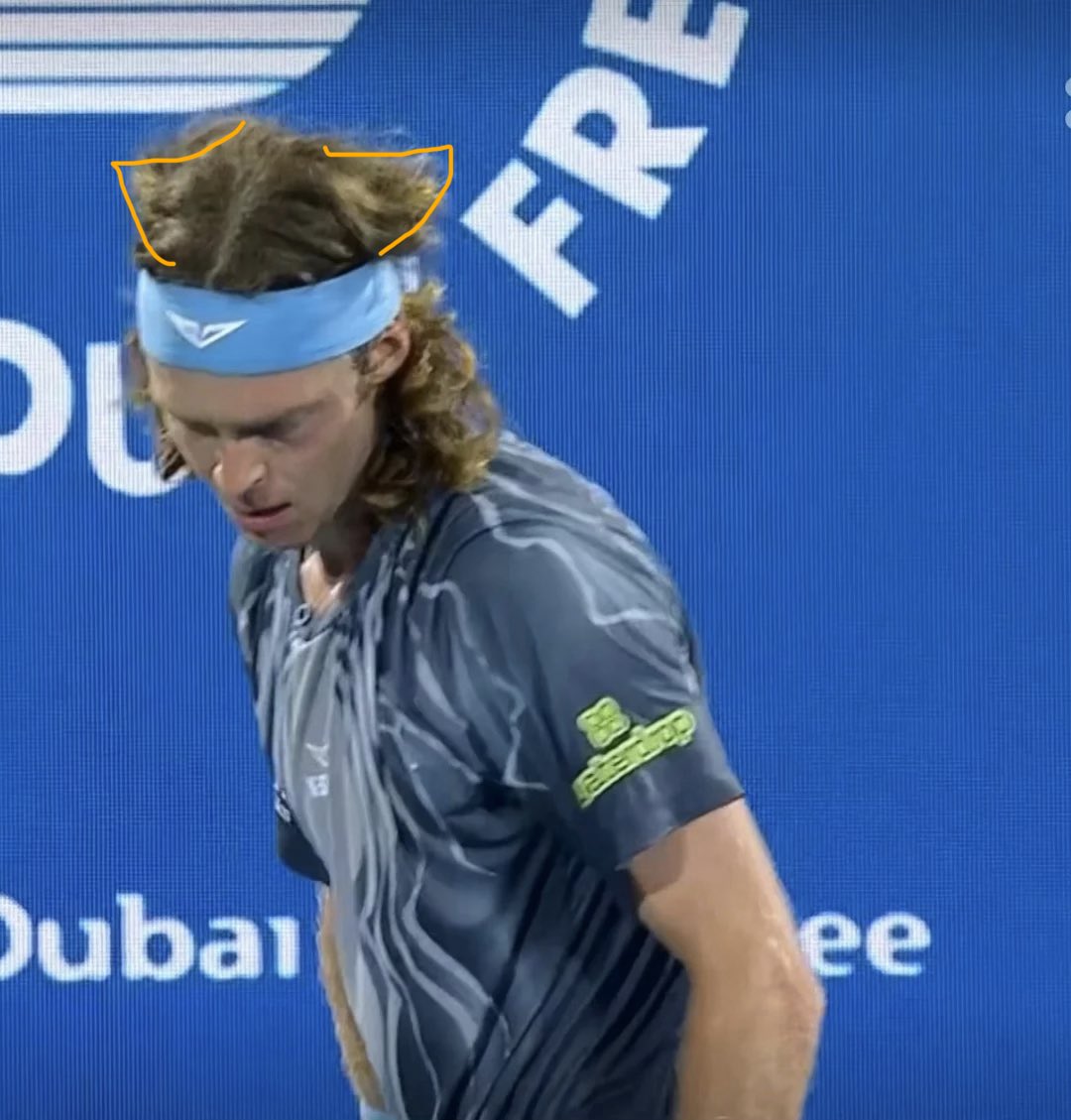 He almost showed his ears…