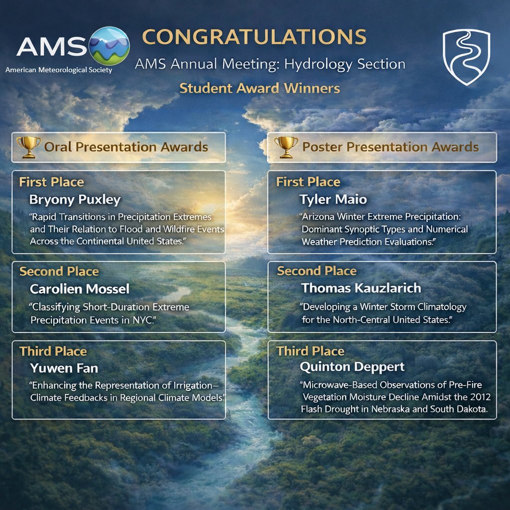 AMS Committee on Hydrology tweet media
