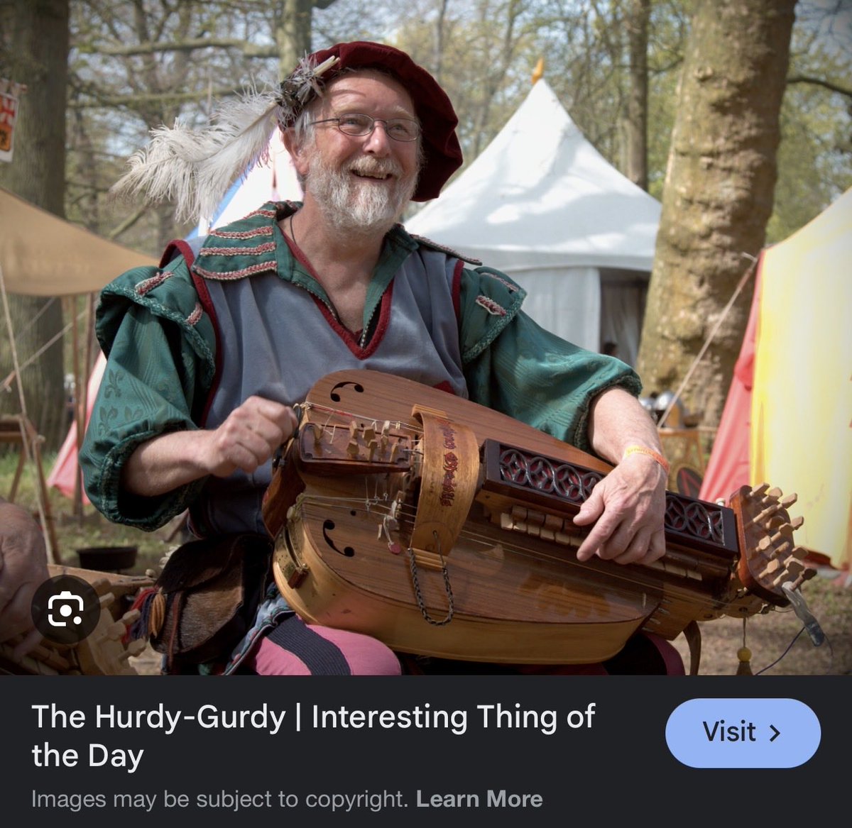 benbridges01's tweet photo. Instruments from the 1500’s really be named the “hurdy-gurdy” https://t.co/xyoH4abDTR