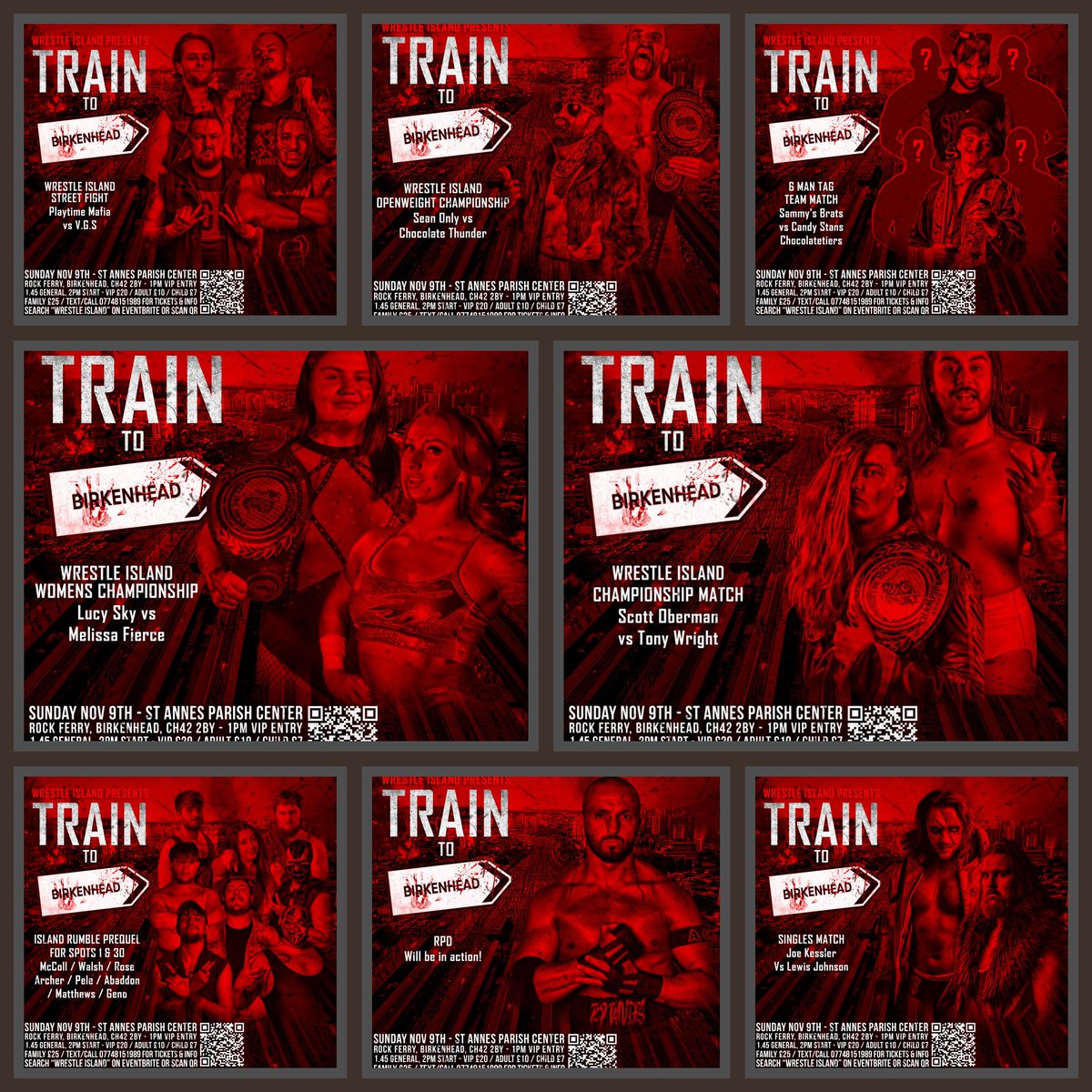 Wrestle Island🍥 tweet media