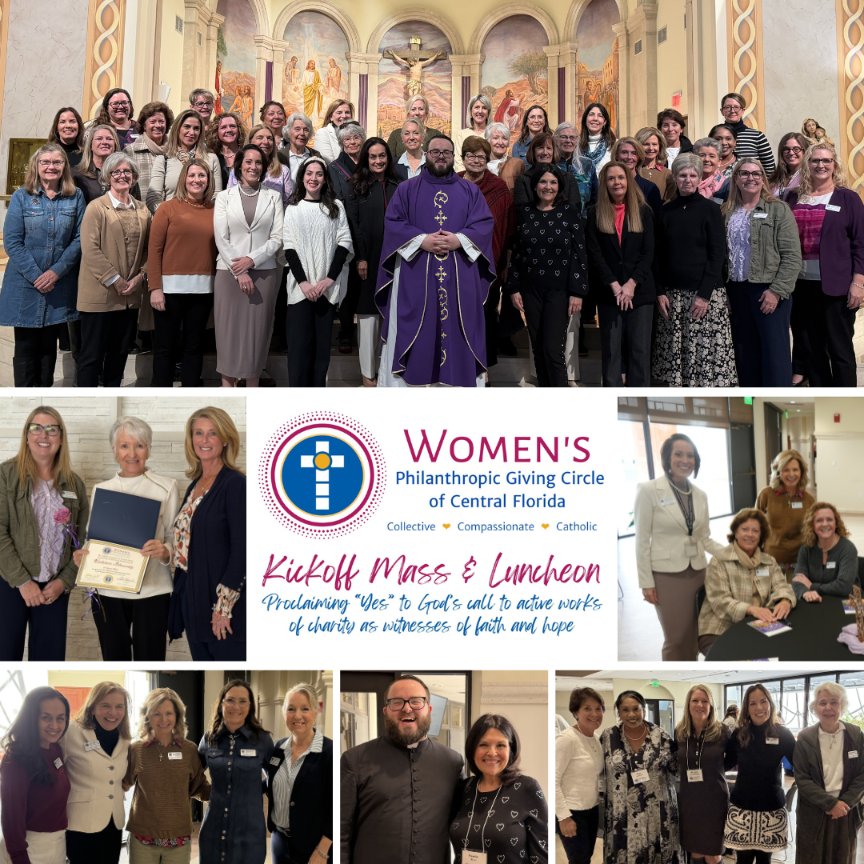 #CFOCF’s #WomensPhilanthropicGivingCircle (#WPGC)  launched its 2026 grant year with a faith‑filled &amp; inspiring kickoff event! Are you ready to join? Learn more &amp; join today cfocf.org/womensgivingci…

#TheCatholicFoundationofCentralFlorida #CollectiveGiving #Endowments #Stewardship