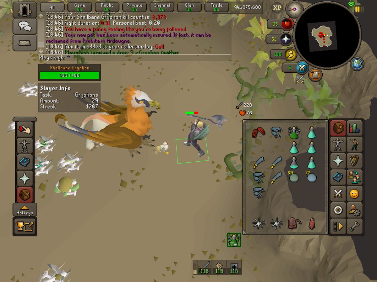playshighOSRS tweet picture