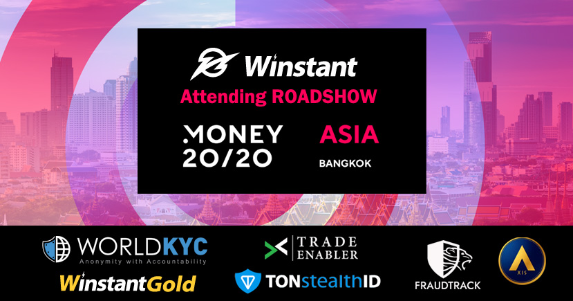 We are thrilled to announce that the Winstant.tech team will be attending the Money20/20 Asia Roadshow in Thailand!
📍  Money20/20 Asia Roadshow, Bangkok, Thailand
🔗 asia.money2020.com/roadshows/thai…
#WinstantTech #Money2020Asia #Fintech #Thailand #TradFi