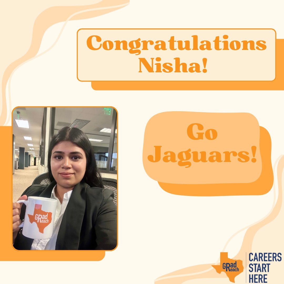 Congratulations to <a href="/TAMU_VICTORIA/">Texas A&M University-Victoria</a> grad, Nisha, on their position at PFS Group! Another great grad at PFS, you’re doing amazing!

#GradReachWorks #CareersStartHere #TAMUV