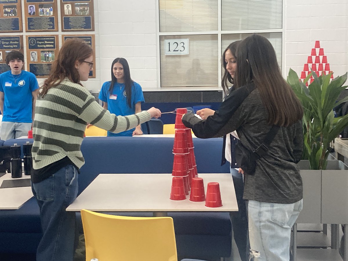 EFHSSGA's tweet photo. Members of NHS and SGA attended the PASLC Conference. Thanks so much to the students and teachers at Canon-McMillan HS for hosting us! https://t.co/Fcav3c1Kmc