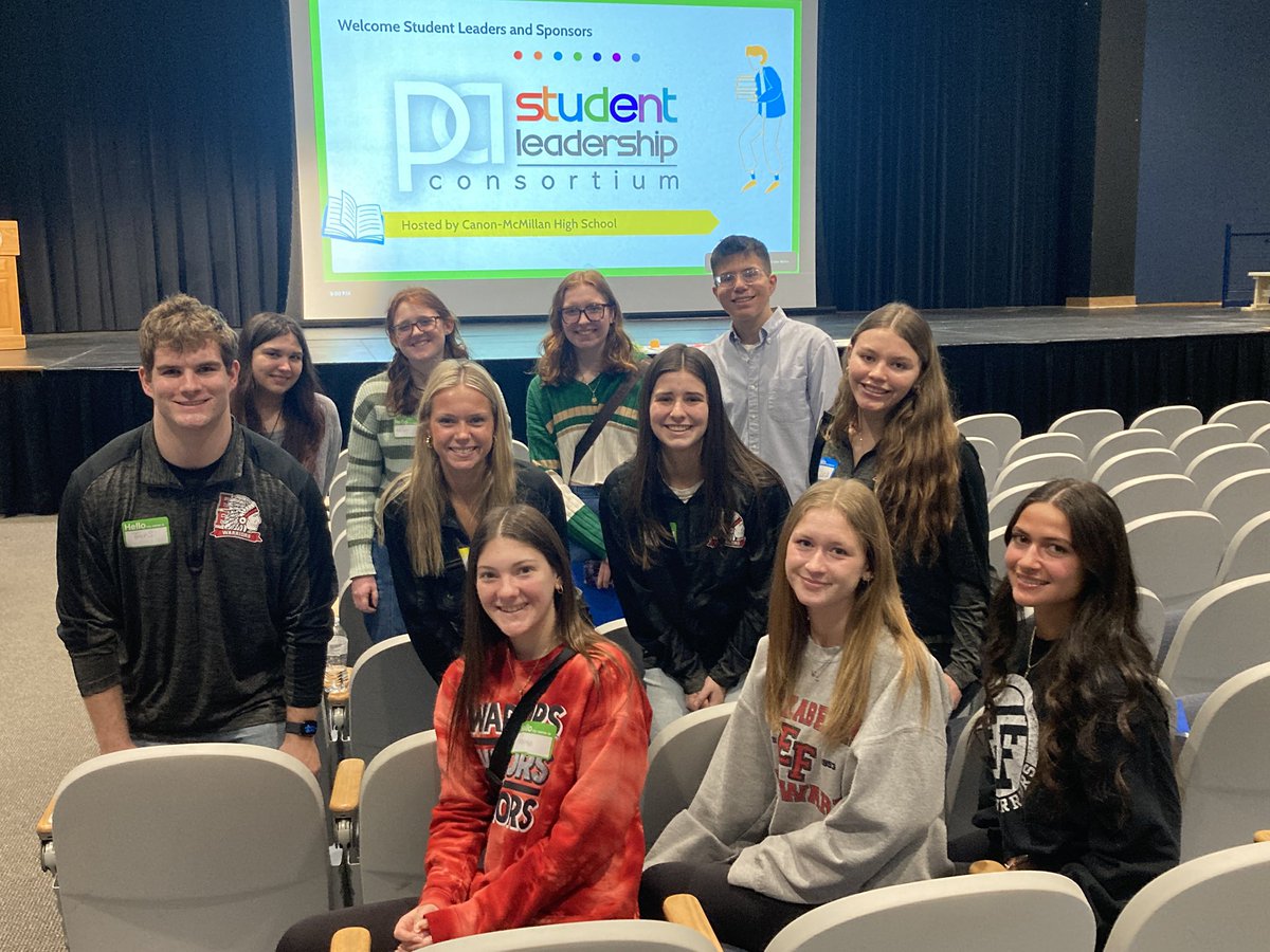 EFHSSGA's tweet photo. Members of NHS and SGA attended the PASLC Conference. Thanks so much to the students and teachers at Canon-McMillan HS for hosting us! https://t.co/Fcav3c1Kmc
