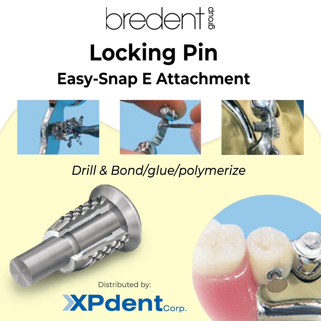 xpdent's tweet image. Bredent Locking Pin Easy-Snap E Attachment 🦷🔩

Ideal attachment for numerous applications in combined work.

📣 Get 20% OFF for a limited time! 🕒

Learn more on our website👇
xpdent.com/blog/bredent-l…

#xpdent #bredent #bredentgroup #dentalattachments #dentaltechnician