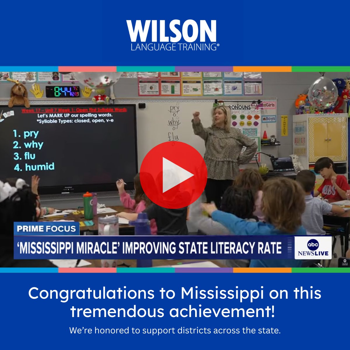 Wilson Language Training tweet media