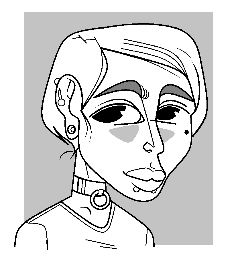 LowResDraws's tweet photo. Portrait of a cute colleague at my university library #mspaint #portrait #digitalart https://t.co/GuFNNETlU0