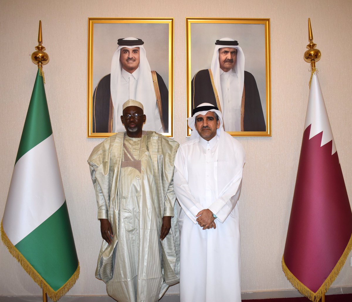 Qatar Embassy Abuja tweet media