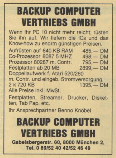 Retrojournal_de's tweet image. „Wenn Ihr PC 10 nicht mehr reicht, rüsten Sie ihn auf.“ 💾

640 KB RAM – 485 DM
8087 Co-Prozessor – 498 DM
80287 mit Controller – 795 DM
Festplatte ab 20 MB – 2.899 DM
Heute: ein USB-Stick.
Damals: eine Investition fürs Leben. 😄
#IBMPC #80er #Retrocomputing #Hardware #PC10