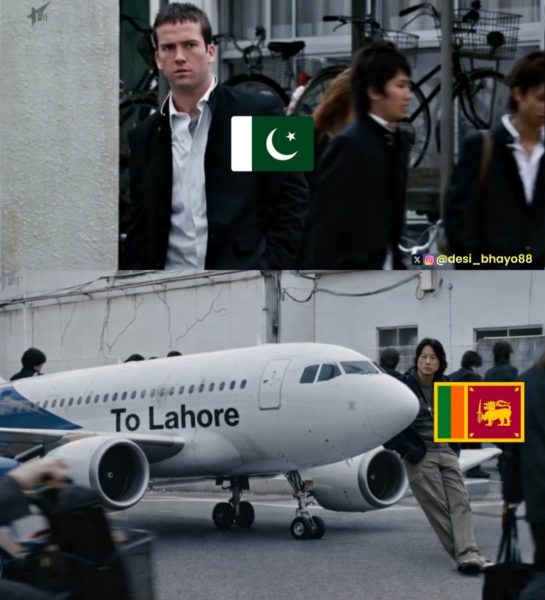 desi_bhayo88's tweet image. Ticket book ho gya pakistan ka 😂
#SLvsNZ #NZvsSL